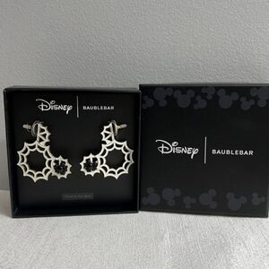 🔹️Baublebar🔹️ X Disney spider web glow in the dark  Earrings